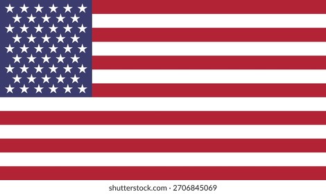 Patrón de la bandera del Día de la Independencia del 4 de julio