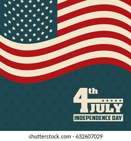 4th july independence day flag united states of america