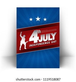 4th of july independence day poster