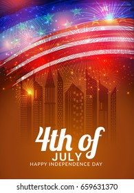 4th Of July Independence Day Poster O Banner Background.