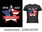 4th July Independence day t-shirt design