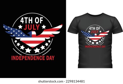 4th July Independence day T-shirt Design