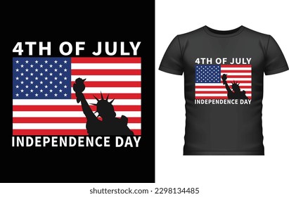 4th July Independence day T-shirt Design