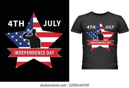 4th July Independence day t-shirt design