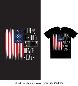 4th of July - Independence Day T-Shirt design 