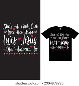 4th of July - Independence Day tshirt design