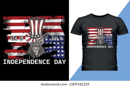 4th July Independence day t-shirt design