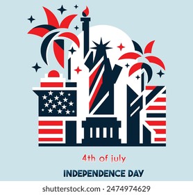 The 4th of July is Independence Day for the United States. Before becoming a country, the U.S. was a group of colonies owned by Great Britain. On July 4th, 1776, the founding fathers signed the Declar