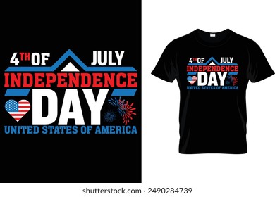 4th of July Independence Day united states of America - USA Independence Day T-Shirt