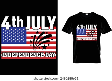 4th July Independence Day - USA Independence Day T-Shirt