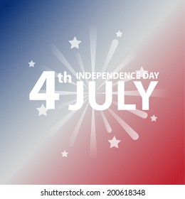 4th of July Independence Day Vector Illustration
