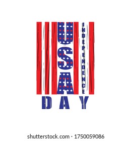 4th of July independence day vintage t-shirt design elements vector.