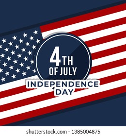 4th of July The Independent Day Vector Illustration
