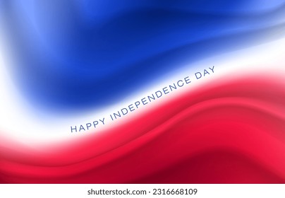 4th of July, Memorial Day, Veteran's Day, or other patriotic celebration with Red, white, and blue vibrant background 