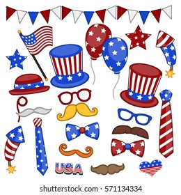 4th July Patriotic Clip Art