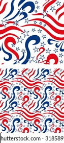 4th of July patten that matches from all sides