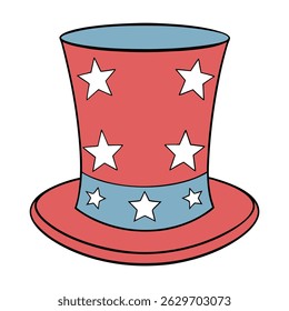 4 de julho vetor retrô dia da liberdade americana