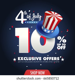 4th July sales, independence day, offers and discounts