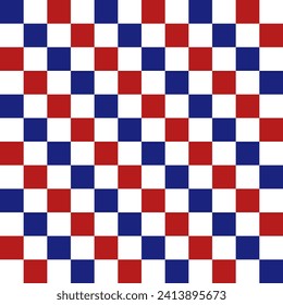 4th of July shade checker pattern. checker seamless pattern vector. checker pattern. Decorative elements, floor tiles, wall tiles, bathroom tiles, swimming pool tiles.	