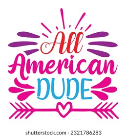 4th july shirt design Print template happy independence day American typography design.