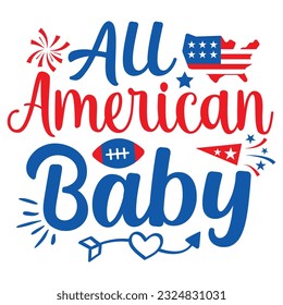4th July shirt design Print template happy independence day American typography design.