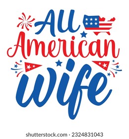 4th July shirt design Print template happy independence day American typography design.