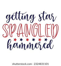 4th July shirt design Print template happy independence day American typography design.