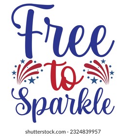 4th July shirt design Print template happy independence day American typography design.