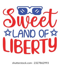 4th July shirt design Print template happy independence day American typography design.