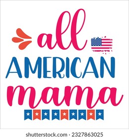 4th July shirt design Print template happy independence day American typography design.