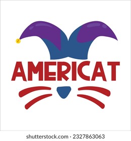 4th July shirt design Print template happy independence day American typography design.
