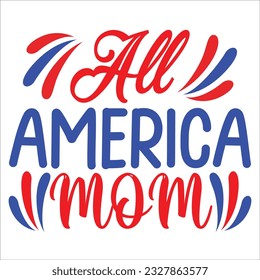 4th July shirt design Print template happy independence day American typography design.