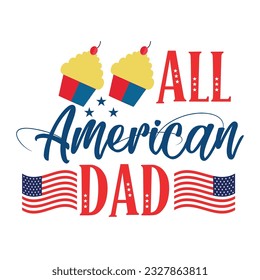 4th July shirt design Print template happy independence day American typography design.