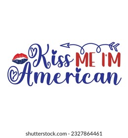 4th July shirt design Print template happy independence day American typography design.