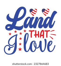 4th July shirt design Print template happy independence day American typography design.