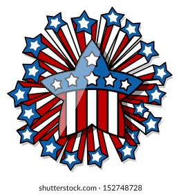 4th of July - Stars