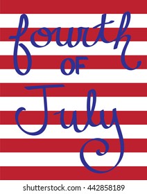4th of July Stripes