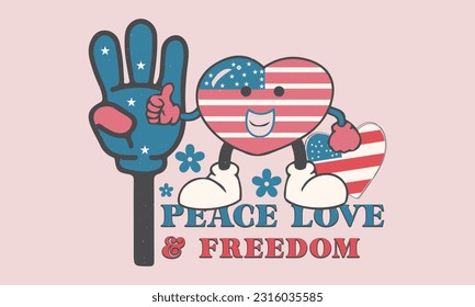 4th Of July Sublimation Design Vector Files