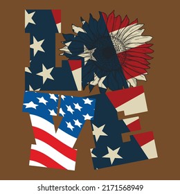 4th of july Sublimation svg design