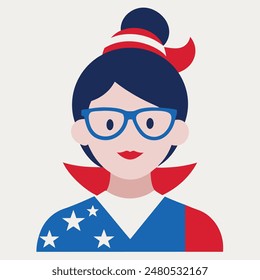         4th of July sublimation vector illustration.
