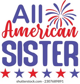 4th Of July Svg Design 