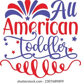 4th Of July Svg Design 