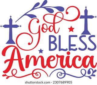 4th Of July Svg Design 