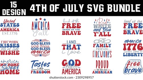 4th of July SVG DESIGN, 4th of July SVG BUNDLE