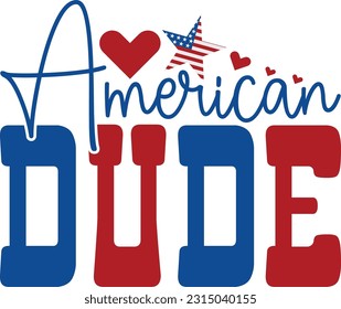 4th Of July SVG Design File