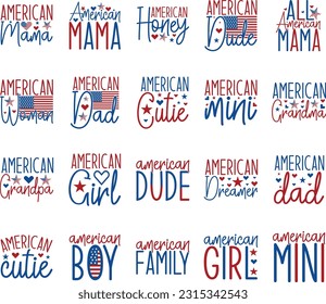 4th Of July SVG Design File