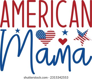 4th Of July SVG Design File