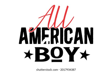 4th July SVG Quotes Design Template