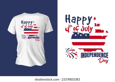 4th of July T shirt Design, July 4th SVG, Fourth of July , America , USA Flag svg, Patriotic, Independence Day Shirt, Mug Design svg