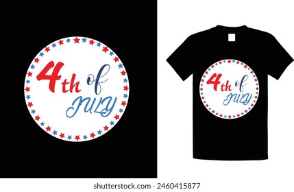 4th of July T shirt design